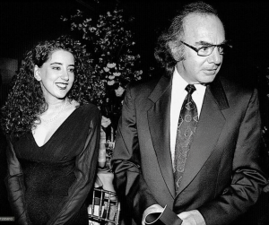 Neil Diamond and his daughter Elyn attend a Sony concert